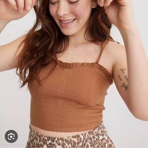 Aerie Corset Crop Top